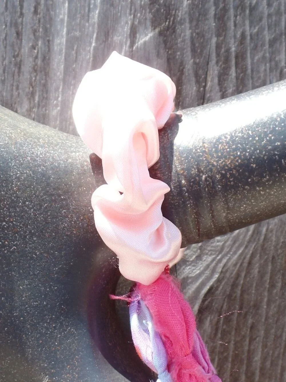 Hand Crafted SCRUNCHIE Swag (1) BARBIE
